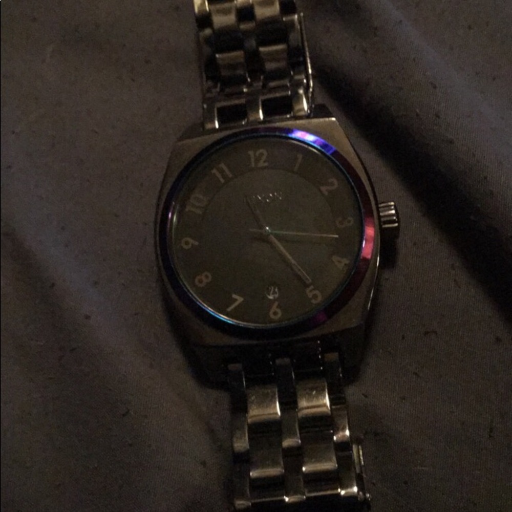 Nixon rainbow face watch